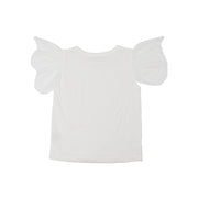 Amiki Paula White Girls Cotton Sleepwear Luxury Nightgown Dress