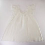 AMIKI Sylvia Ivory Luxuriously Soft Cotton Girls Nightdress Sleepwear