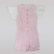 AMIKI Girls Nora Pink Bloom Floral Cotton Nightdress Sleepwear