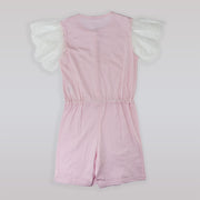 AMIKI Girls Nora Pink Bloom Floral Cotton Nightdress Sleepwear