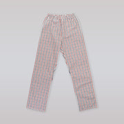 AMIKI Sam Boys Red and Navy Check Cotton Pajamas
