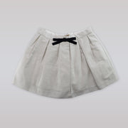 Huckle Bones Girls Silver Rain Sparkle Cotton Skirt Age 3