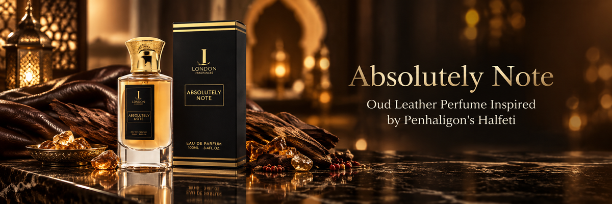 Absolutely Note Oud Leather Perfume Inspired by Penhaligon's Halfeti