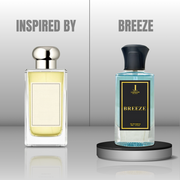 Breeze Floral Eau de Parfum Long Lasting Minimalist 50ml Spray