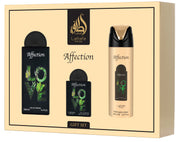 Lattafa Pride Affection Three Piece Luxury Fragrance Gift Set