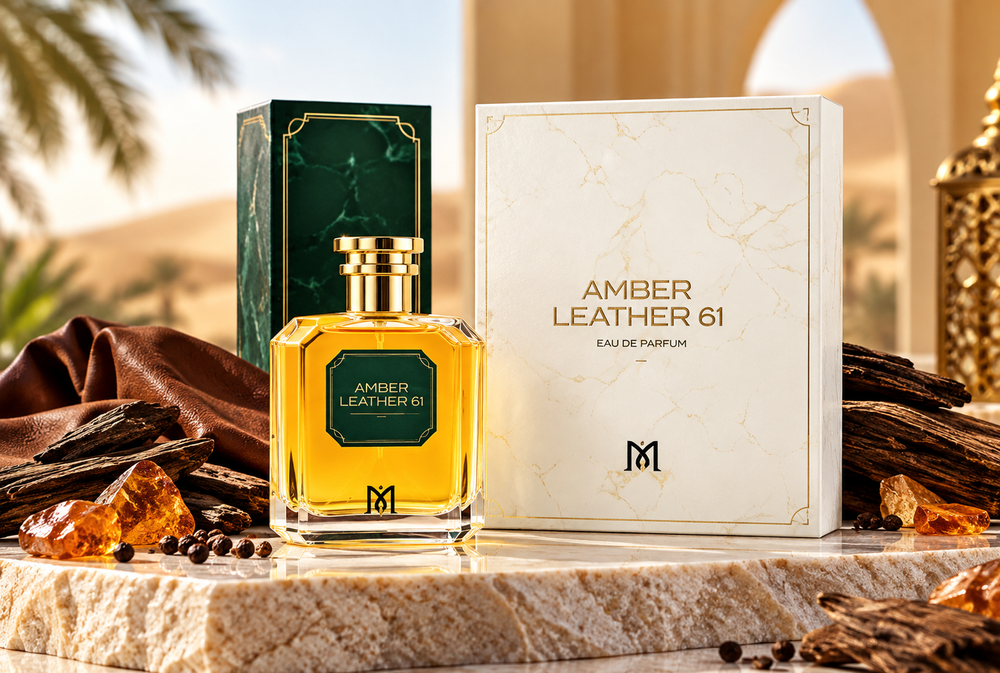 AMBER LEATHER 61 Perfume – Long Lasting Luxury Fragrance | Perfect Mix