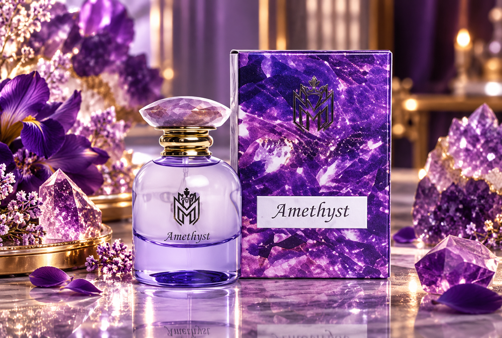 Hekayet Amethyst Eau de Parfum 100ml – Black Pepper, Tonka & Vanilla Unisex Perfume | Long Lasting Luxury Fragrance