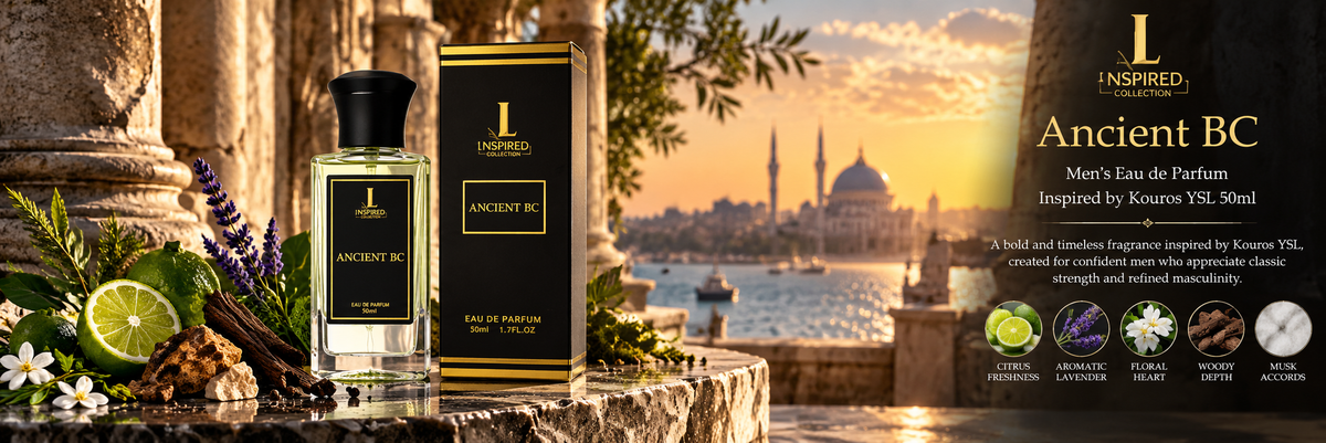 Ancient BC Men's Eau de Parfum Inspired by Kouros YSL 50ml