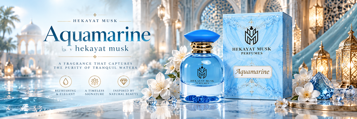 Hekayet Aquamarine Eau de Parfum 100ml – Amber Oud Leather Patchouli Unisex Perfume | Long Lasting Luxury Fragrance
