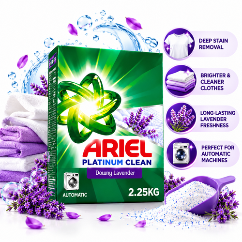 Ariel  Platinum – Powerful Clean, Intense Freshness – 2.25kg