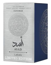 Lattafa Asad Zanzibar Limited Edition Men's Spicy Tropical Eau De Parfum