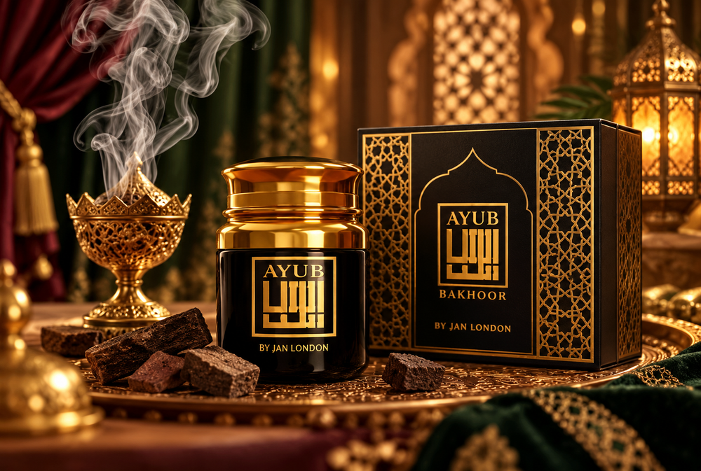 Premium Ayub Bakhoor Luxury Arabian Incense Jar for Home