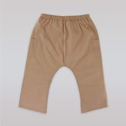 Marie Chantal Baby Beige Pull On Comfortable Cotton Trousers