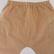 Marie Chantal Baby Beige Pull On Comfortable Cotton Trousers