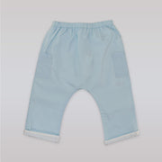 Marie Chantal Baby Blue Pull On Pleated Fashion Trousers
