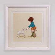Belle & Boo Little Lamp Signed Giclee Art Print