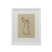 Belle & Boo Rabbit Art Print Signed Cotton Rag Fine Art Illustration