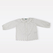 Nanos Baby Elegant Long Sleeve Cotton Blouse for Nine Months