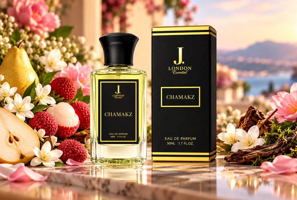 Chamakz Eau de Parfum Elegant Fruity Floral Fragrance for Women 50ml
