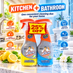 Mr Muscle Kitchen + Bathroom Cleaner Twin Pack – 2 x 500ml