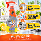 Mr Muscle Kitchen + Bathroom Cleaner Twin Pack – 2 x 500ml