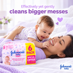 Johnson’s Baby Wipes – Gentle Cleansing, 72 Count