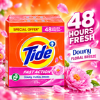 Tide Fast Action Downy Floral Breeze Detergent Powder – 2.5kg