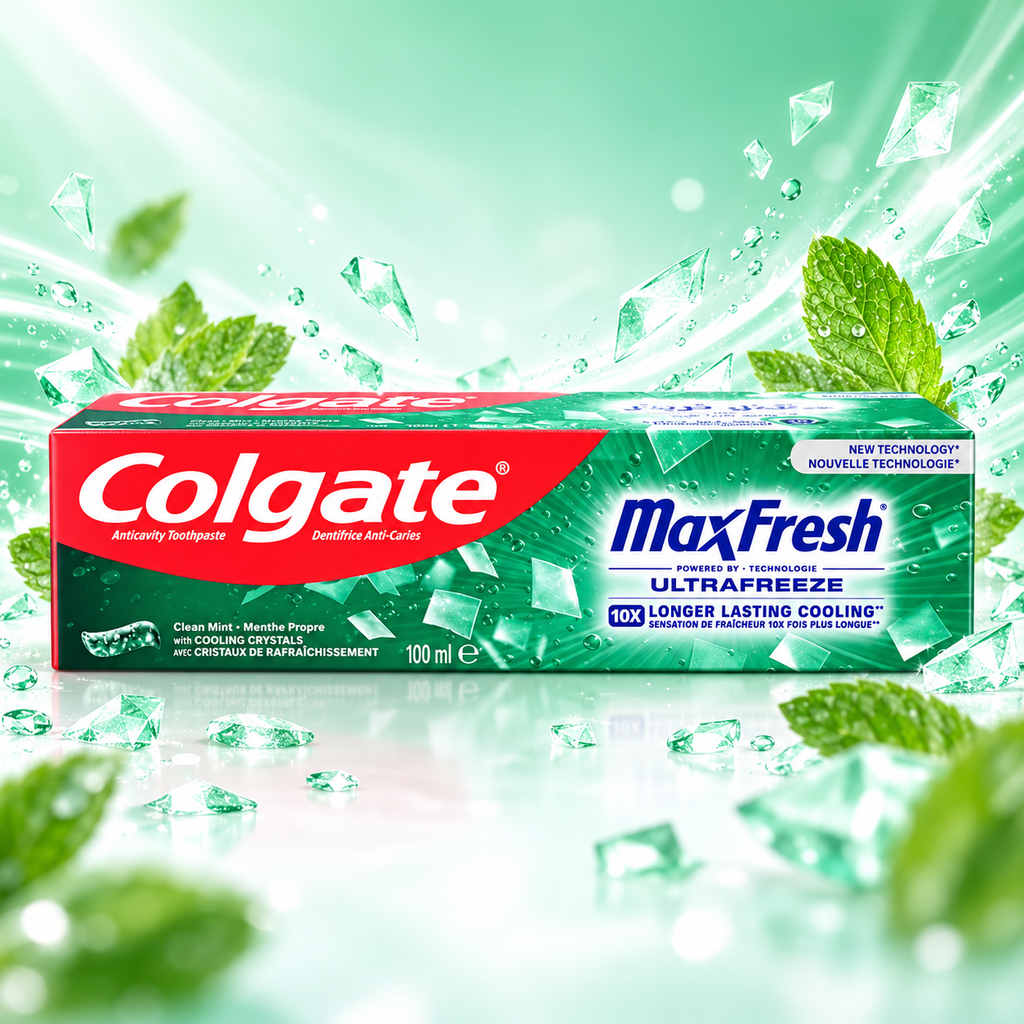 Colgate Max Fresh Clean Mint Toothpaste 100ml – Refreshing Mint Freshness x10pcs