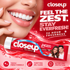 Closeup Red Toothpaste – Fresh Breath & Daily Cleaning 75ml 4 Pcs
