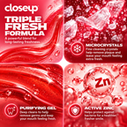 Closeup Red Toothpaste – Fresh Breath & Daily Cleaning 75ml 4 Pcs
