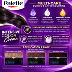 Palette Intensive Color Creme 1-0 Black Hair Color
