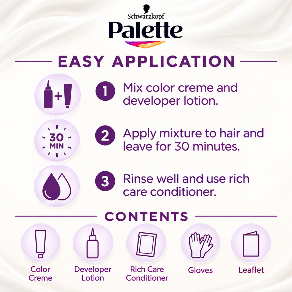 Palette Intensive Color Creme 3-0 Dark Brown Hair Color