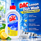 DAC Lemon Dishwashing Liquid – 500ml