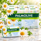 Palmolive Balanced & Mild Soap with Chamomile & Vitamin E – 170g