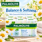 Palmolive Balanced & Mild Soap with Chamomile & Vitamin E – 170g