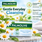 Palmolive Balanced & Mild Soap with Chamomile & Vitamin E – 170g