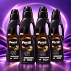 Persil Black Abaya Oreo Oud Liquid Detergent 1L – 4 Pack