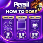 Persil Black Abaya Oreo Oud Liquid Detergent 1L – 4 Pack
