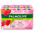 Palmolive Radiant Softness Soap Strawberry & Yogurt 170g 6 Pcs