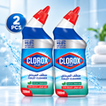 Clorox Toilet Cleaner Fresh Scent 709ml – Powerful Bathroom Cleaning 2Pcs