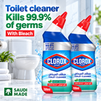Clorox Toilet Cleaner Fresh Scent 709ml – Powerful Bathroom Cleaning 2Pcs