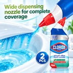 Clorox Toilet Cleaner Fresh Scent 709ml – Powerful Bathroom Cleaning 2Pcs