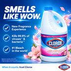 Clorox Floral Scent Bleach 1.89L – Powerful Cleaning & Freshness 4 Pcs