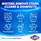 Clorox Floral Scent Bleach 1.89L – Powerful Cleaning & Freshness 4 Pcs