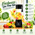 Portable Electric Blender – Compact Smoothie & Juice Maker for Travel & Gym