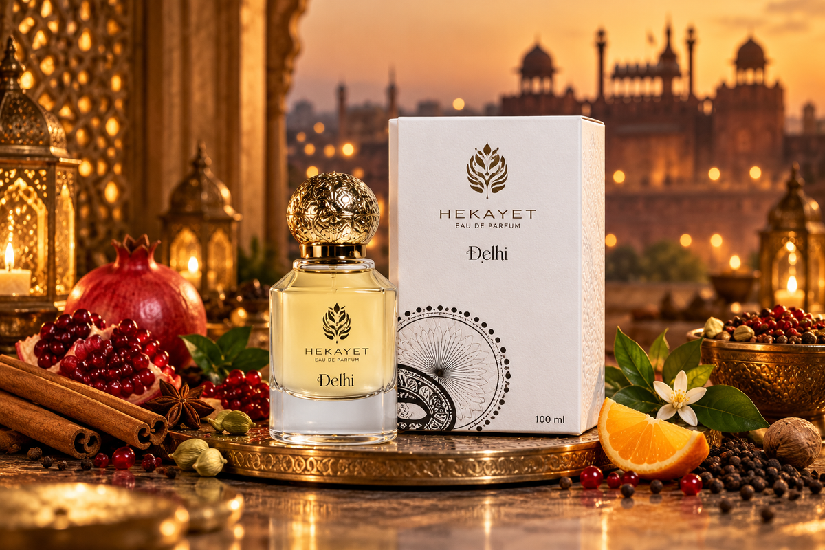 Hekayet Delhi Eau de Parfum 100ml – Spicy Cinnamon Fruity Unisex Perfume | Long Lasting Luxury Fragranc