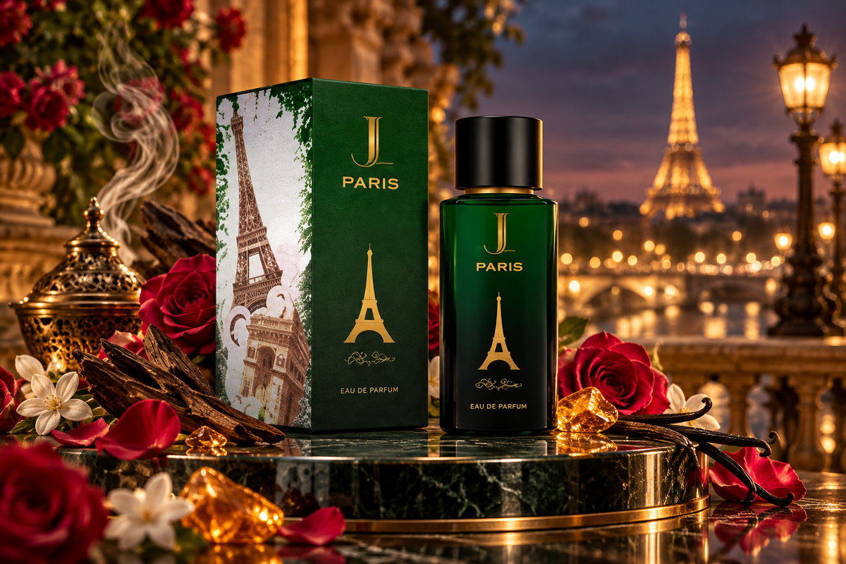 Paris Eau de Parfum City Series Romantic Rose and Vanilla Fragrance