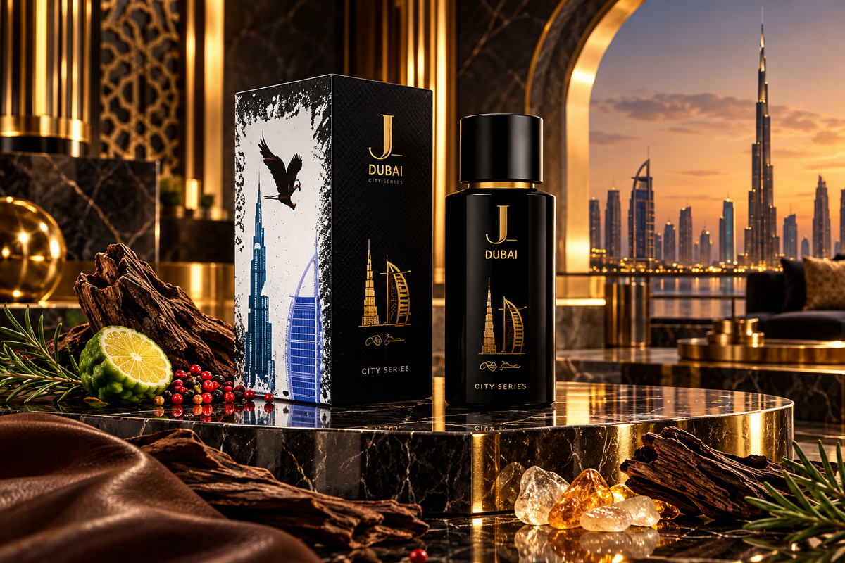 Dubai City Series Luxury Oud and Leather Eau de Parfum 50ml