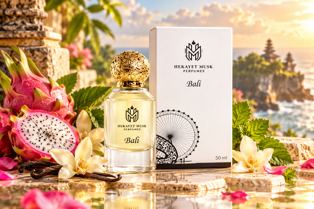 Hekayet Bali Eau de Parfum 100ml – Dragon Fruit Vanilla Patchouli Unisex Perfume | Long Lasting Exotic Luxury Fragrance