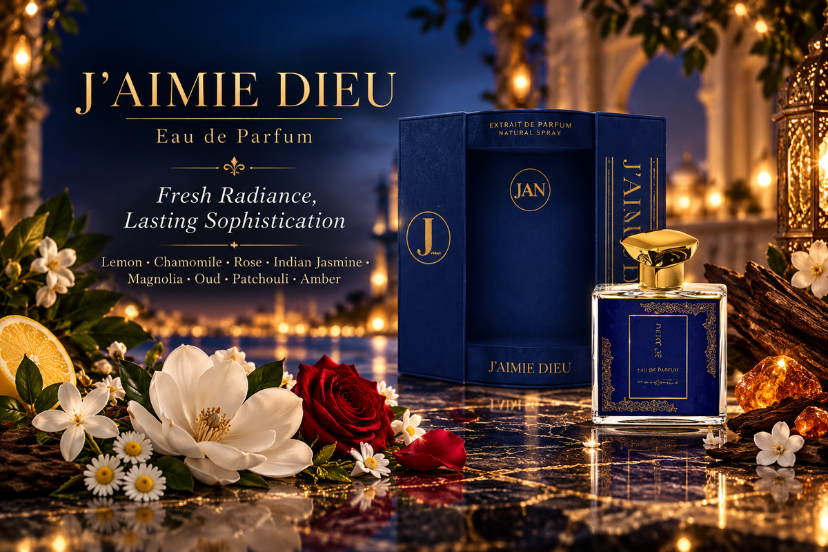 J'aimie Dieu Sophisticated Floral Oud Eau de Parfum Fragrance Spray